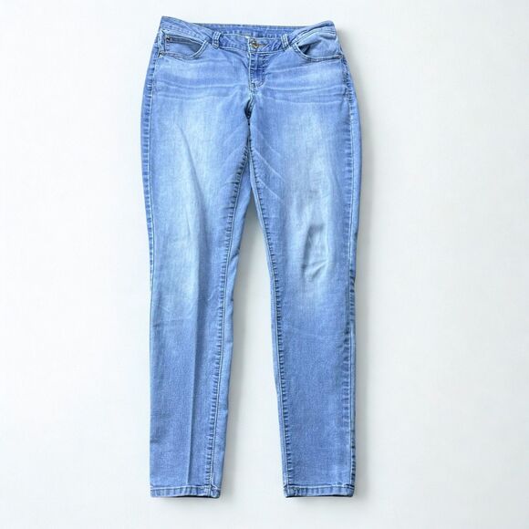 Denim - Jennifer Lopez Jeans Women 10 Skinny Mid Rise Light Wash Stretch Denim